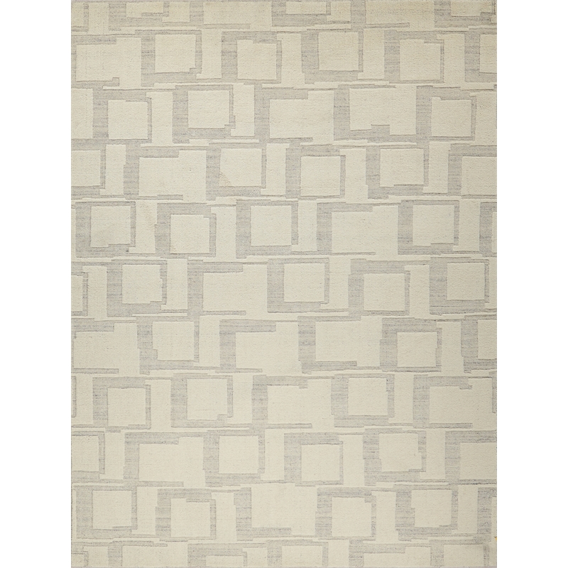 Malmo Hand-Knotted New Zealand Wool Ivory/Beige/Taupe 8'x10' Area Rug