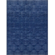 Manzoni Handloomed New Zealand Wool Navy 12'x15' Area Rug