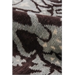 Metro Hand-Knotted New Zealand Wool Brown/Light Blue 8'x10' Area Rug