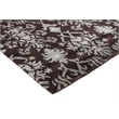 Metro Hand-Knotted New Zealand Wool Brown/Light Blue 9'x10' Area Rug