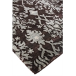 Metro Hand-Knotted New Zealand Wool Brown/Light Blue 9'x10' Area Rug