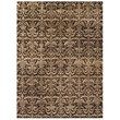 Metro Hand-Knotted New Zealand Wool Brown/Ivory 8'x10' Area Rug