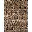 Metro Hand-Knotted New Zealand Wool Brown/Ivory 8'x10' Area Rug