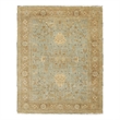 Mamluk Hand-Knotted New Zealand Wool Light Blue 8'x10' Area Rug