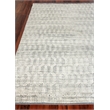 Mercer Hand-Knotted New Zealand Wool Gray/Ivory 9'x12' Area Rug