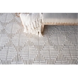 Manzoni Handloomed New Zealand Wool Ivory 10'x14' Area Rug
