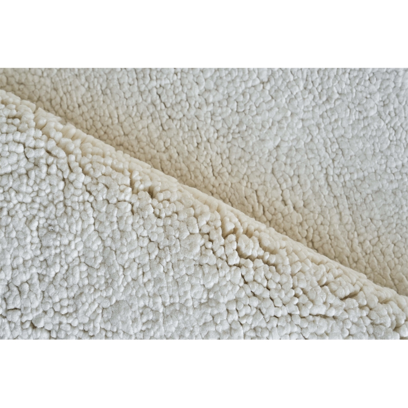 Merino Hand-Knotted Merino Wool Ivory 2'x3' Area Rug