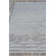Manzoni Handloomed New Zealand Wool Silver 8'x10' Area Rug