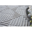 Manzoni Handloomed New Zealand Wool Silver 8'x10' Area Rug