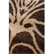Metro Hand-Knotted New Zealand Wool Brown/Ivory 9'x10' Area Rug