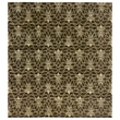 Metro Hand-Knotted New Zealand Wool Brown/Ivory 9'x10' Area Rug