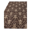 Metro Hand-Knotted New Zealand Wool Brown/Ivory 9'x12' Area Rug