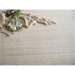Martelli Modern Handloomed Silky Nylon Light Beige 4'x6' Area Rug