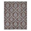 Metro Hand-Knotted New Zealand Wool Brown/Light Blue 8'x10' Area Rug