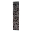 Metro Hand-Knotted New Zealand Wool Brown/Light Blue 2'6