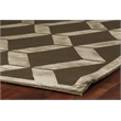 Metro Velvet Hand-Knotted Wool/Viscose Khaki 8'x10' Area Rug