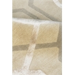 Milano Velvet Hand-Knotted Wool/Viscose Ivory 13'6