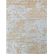 Mineral Handloomed Wool/Bamboo Silk Silver/Gold 8'x10' Area Rug