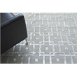 Metro Velvet Hand-Knotted Wool/Viscose Silver 8'x10' Area Rug