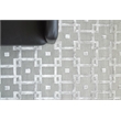 Metro Velvet Hand-Knotted Wool/Viscose Silver 8'x10' Area Rug