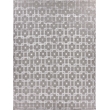 Metro Velvet Hand-Knotted Wool/Viscose Silver 8'x10' Area Rug