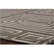Metro Velvet Hand-Knotted Wool/Viscose Charcoal 14'x18' Area Rug