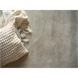 Mitomo Hand-Tufted Wool/Bamboo Silk Pearl 10'x14' Area Rug
