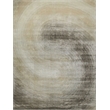 Mitomo Hand-Tufted Wool/Bamboo Silk Taupe 9'x12' Area Rug