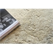 Moderno Hand-Knotted New Zealand Wool Ivory/Black/Silver 8'x10' Area Rug