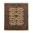 Moghul Hand-Knotted New Zealand Wool Ivory/Sage 9'x10' Area Rug