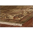 Moghul Hand-Knotted New Zealand Wool Light Green/Gold 12'x18' Area Rug