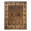 Moghul Hand-Knotted New Zealand Wool Light Green/Gold 12'x18' Area Rug