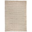 Metro Velvet Hand-Knotted Wool/Viscose Beige 6'x9' Area Rug
