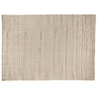 Metro Velvet Hand-Knotted Wool/Viscose Beige 6'x9' Area Rug