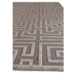 Metro Velvet Hand-Knotted Wool/Viscose Silver 8'x10' Area Rug