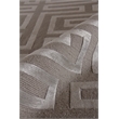Metro Velvet Hand-Knotted Wool/Viscose Silver 9'x12' Area Rug