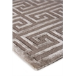 Metro Velvet Hand-Knotted Wool/Viscose Light Silver 8'x10' Area Rug