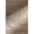Metro Velvet Hand-Knotted Wool/Viscose Light Beige 8'x10' Area Rug