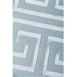 Metro Velvet Hand-Knotted Wool/Viscose Ivory/Silver 9'x12' Area Rug