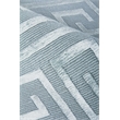 Metro Velvet Hand-Knotted Wool/Viscose Ivory/Silver 9'x12' Area Rug