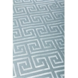 Metro Velvet Hand-Knotted Wool/Viscose Ivory/Silver 9'x12' Area Rug
