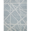 Miami Hand-Tufted New Zealand Wool Silver/Ivory 12'x15' Area Rug