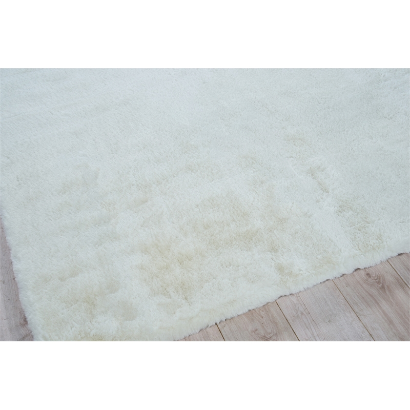 Mink Hand-Tufted Polyacrylic Ivory 12'x15' Area Rug