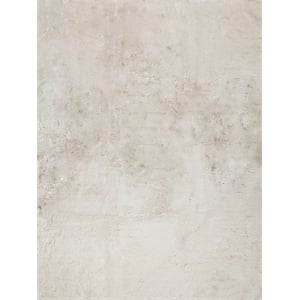 Mink Hand-Tufted Polyacrylic Beige 2'x3' Area Rug