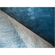 Mitomo Hand-Tufted Wool/Bamboo Silk Gray/Blue 10'x14' Area Rug