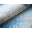 Mitomo Hand-Tufted Wool/Bamboo Silk Gray/Blue 10'x14' Area Rug