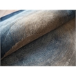 Mitomo Hand-Tufted Wool/Bamboo Silk Gray/Blue 5'x7' Shape Area Rug