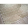 Mitomo Hand-Tufted Wool/Bamboo Silk Pearl 6'x9' Area Rug