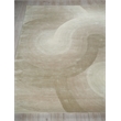 Mitomo Hand-Tufted Wool/Bamboo Silk Pearl 8'x10' Area Rug