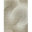 Mitomo Hand-Tufted Wool/Bamboo Silk Pearl 8'x10' Area Rug